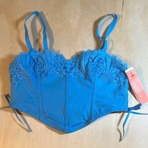 NWT Colsie Cropped Corset Top